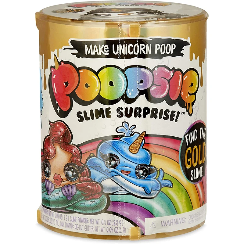 

Poopsie Slime Surprise Poop Pack Drop 2 Make Magical Unicorn Poop, Multicolor