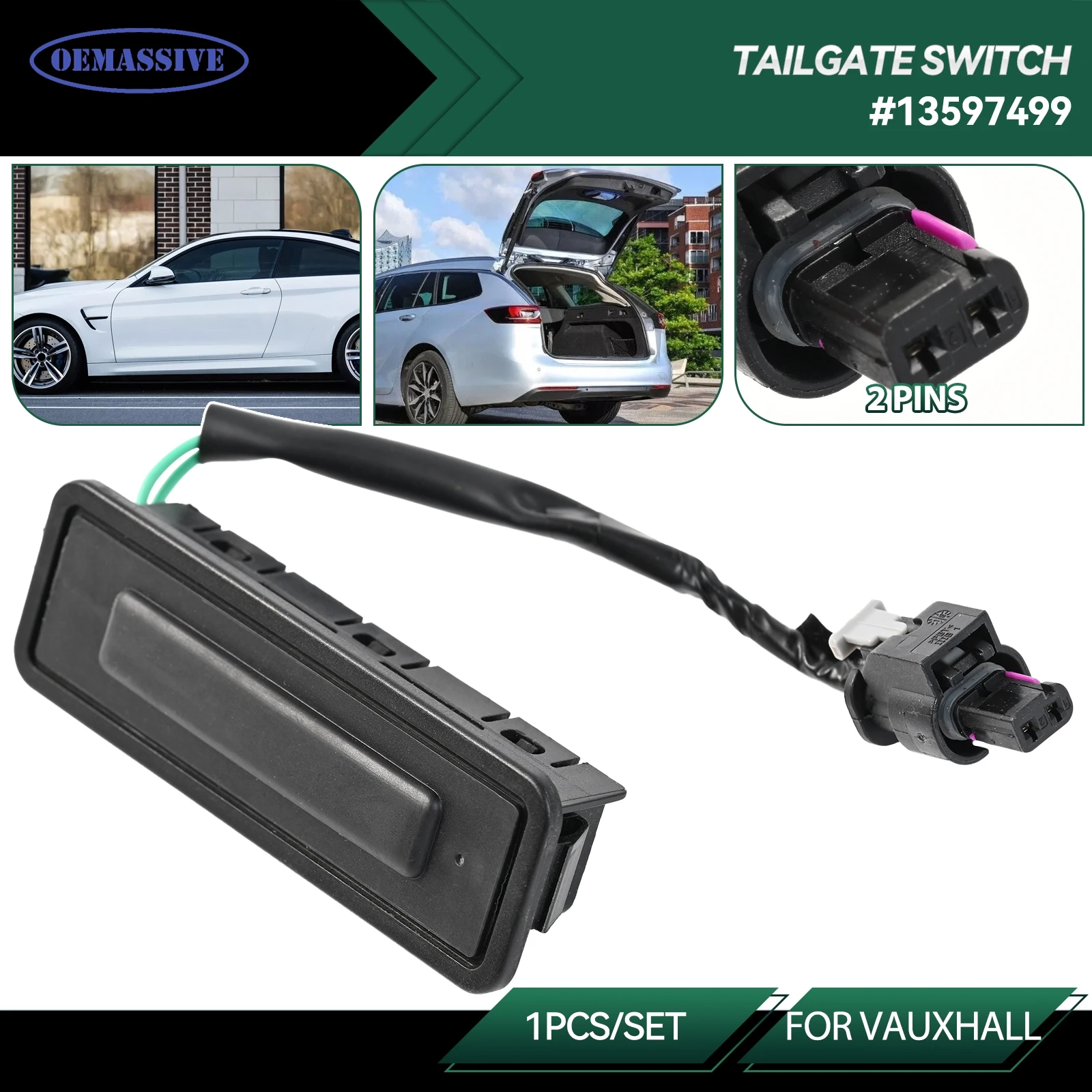 

Автомобильный задний багажник, кнопка открытия багажника, кнопка багажника 13597499 22902867 или Vauxhall Opel Insignia Tourer Estate 2014-