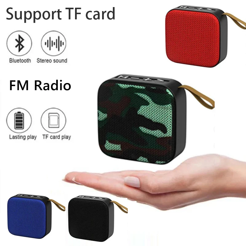 

Bluetooth Speaker Big loud Sound Music Wireless Mini Speaker Box, Support TF Card FM Radio USB Flash Memory Disk for MP3 Player