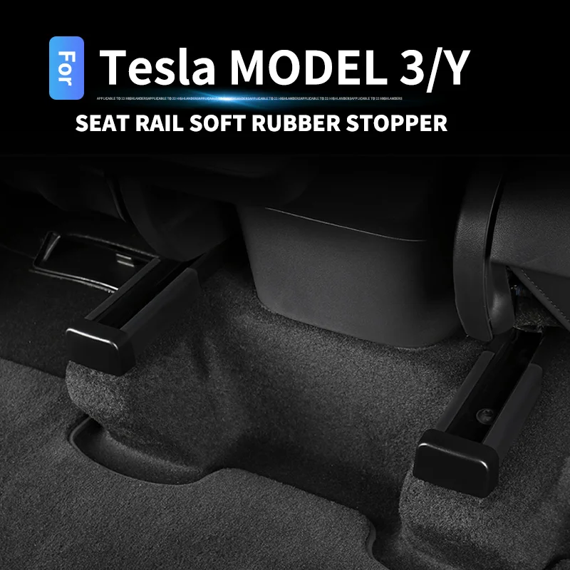 

Seat rail anti-kick plug anti-collision protective cover modified accessories interior car supplies For Tesla ModelY 3 2021 2022
