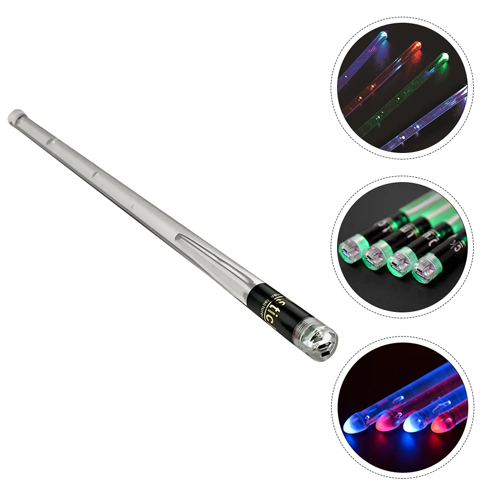 

Drum Sticks Light Electronic Noctilucent DrumStick Glow Kids LED Up Drumsticks Luminous Bright