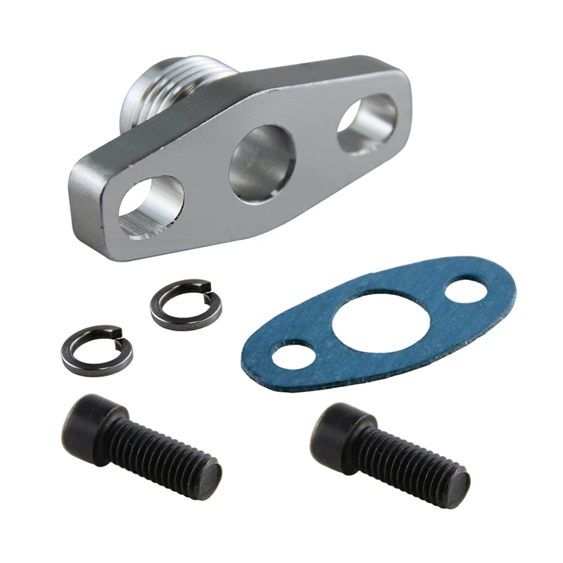 Фланец для слива масла 10AN наружная резьба T25 T28 T30 T35 GT28 GT30 GT35 GT40 GT47 GT50 GT55 |
