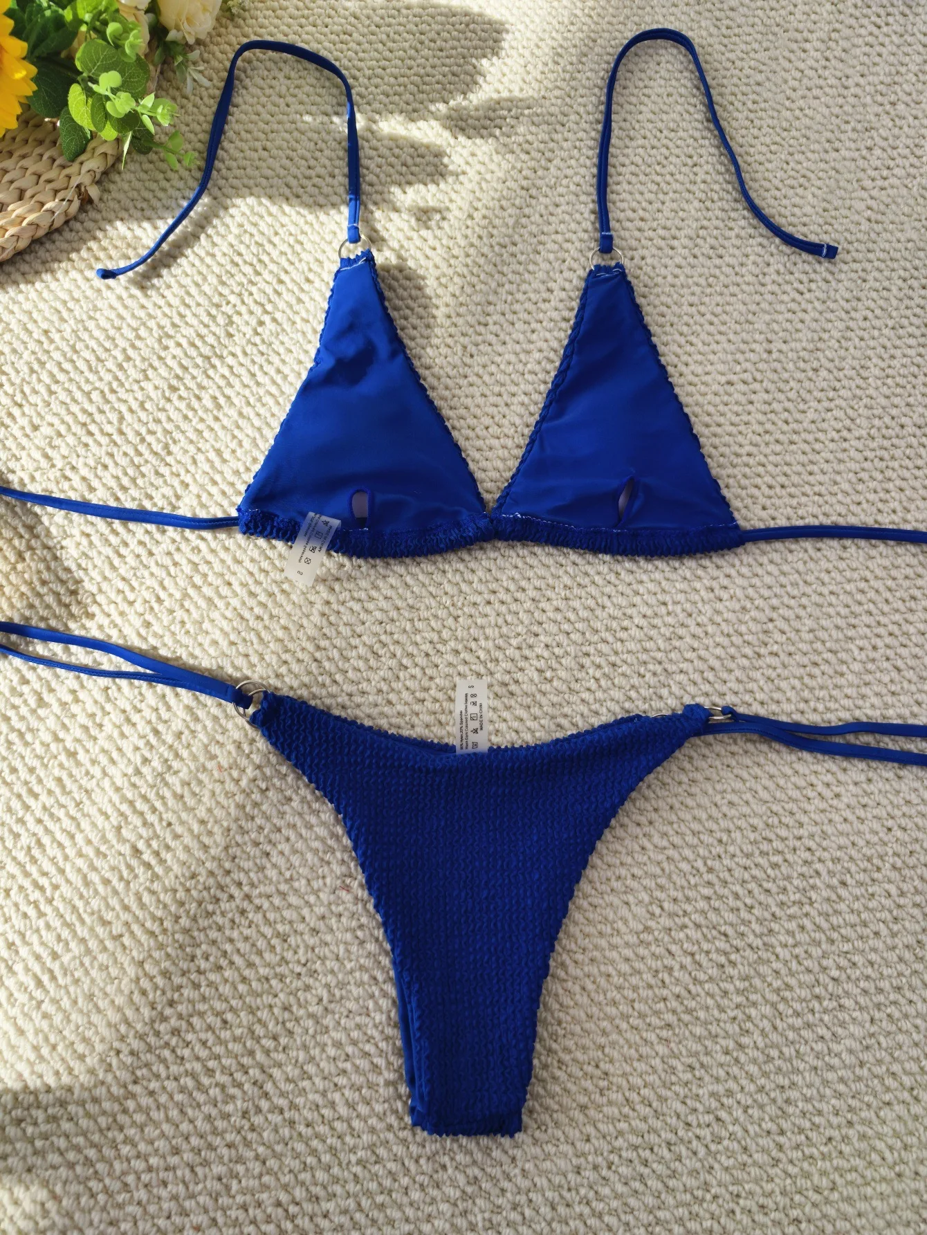 Однотонное микро бикини 2025 женский купальник женские купальники стринги