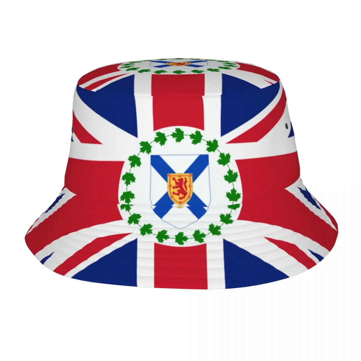 2023 Men Women Summer Flag Of The Lieutenant Governor Of Nova Scotia Bucket Hat Bob Fisherman hat Travel Sun Fashion Panama