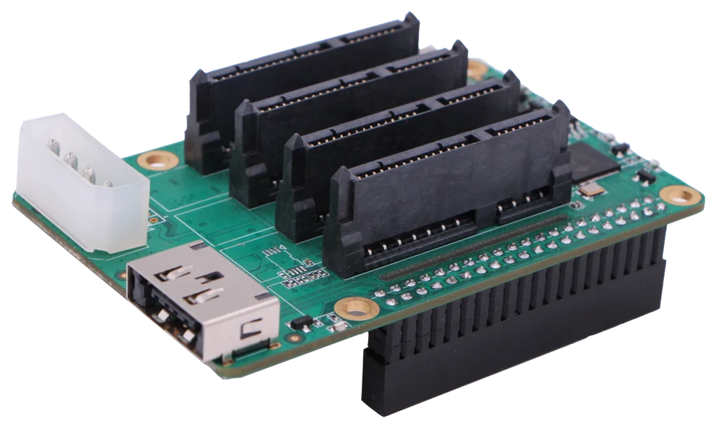 

Penta SATA Hat Development Board Extension Is Applicable to Rock PI 4 Development Board