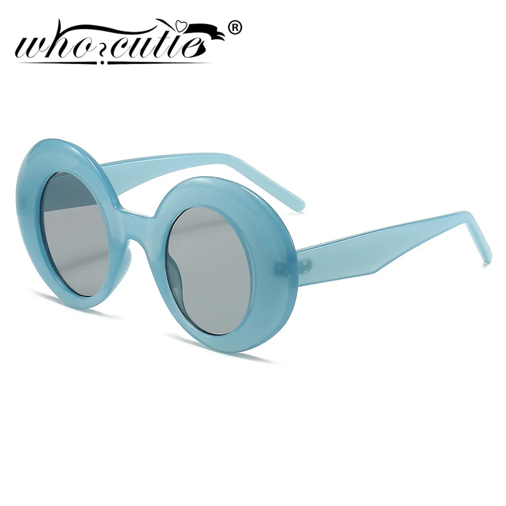 

Трендовые круглые женские солнцезащитные очки в синей оправе с декором, солнцезащитные очки с черепаховой оболочкой, мужские солнцезащитные очки с защитой UV400