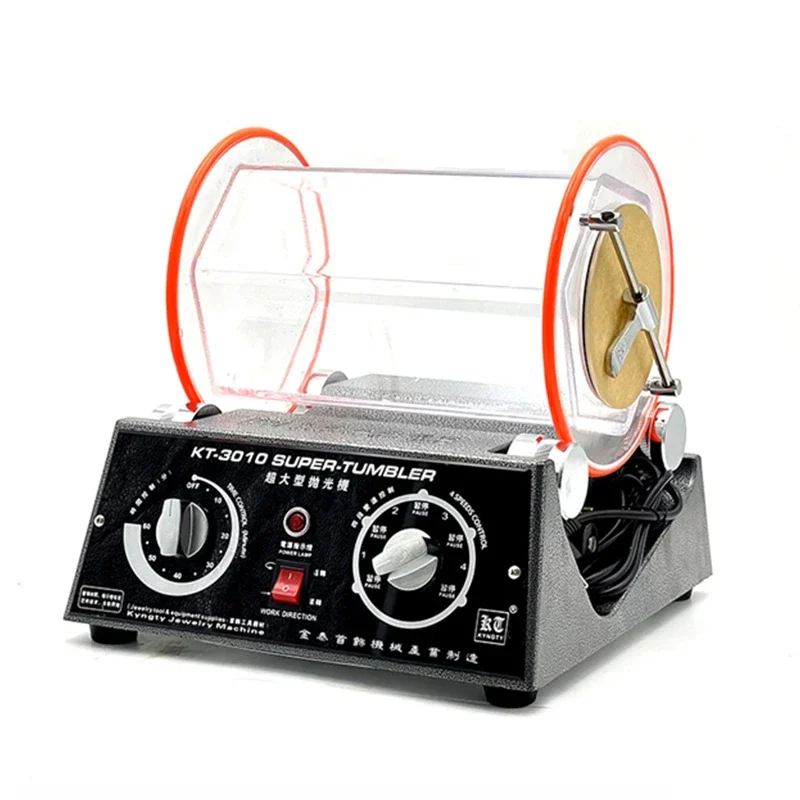 KT-6808 KT2000 KT-3010 Машина для полировки ювелирных изделий Роторный стакан Полировщик