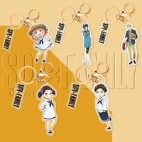 anime spy spy play house acrylic cartoon doll keychain pendant backpack decorative accessories toy gift ania lloyd