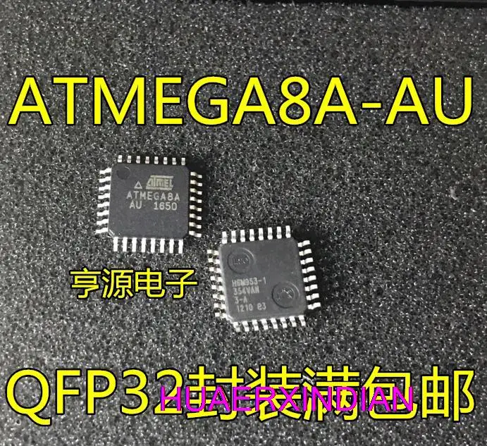 

10PCS New Original ATMEGA8-16AU ATMEGA8A-AU QFP32 ATMEGA8A-MU QFN32 IC