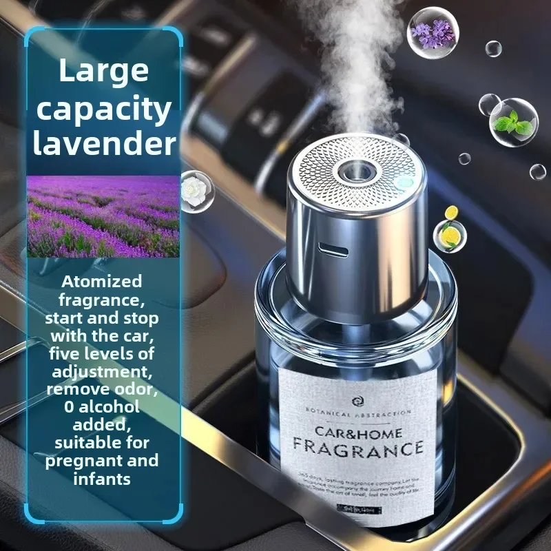 

Автомобильный диффузор освежителя воздуха — автоматическое включение/выключение, натуральная растительная эссенция, нано-регулировка тумана, свежий запах и устранение запаха