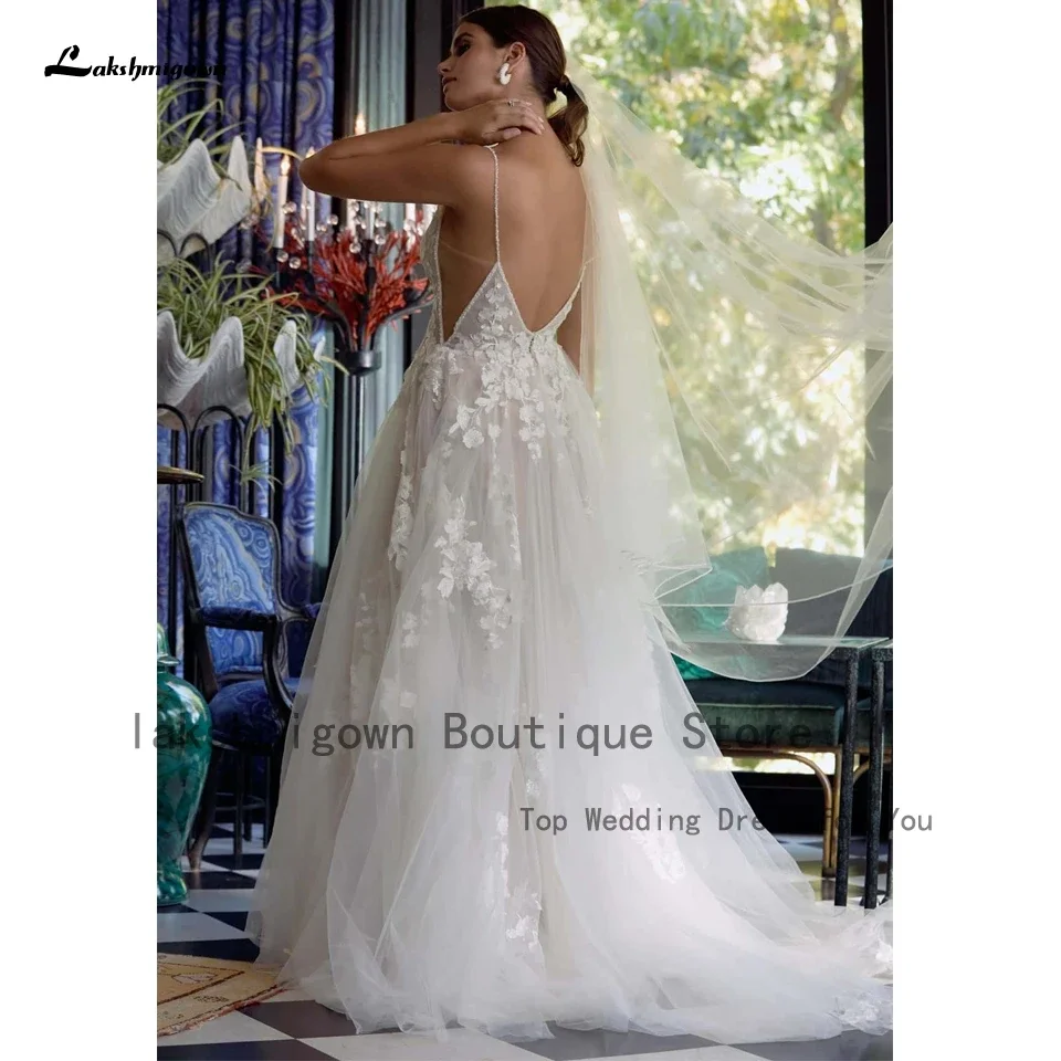 Lakshmigown Пляжное свадебное платье Sleeveless