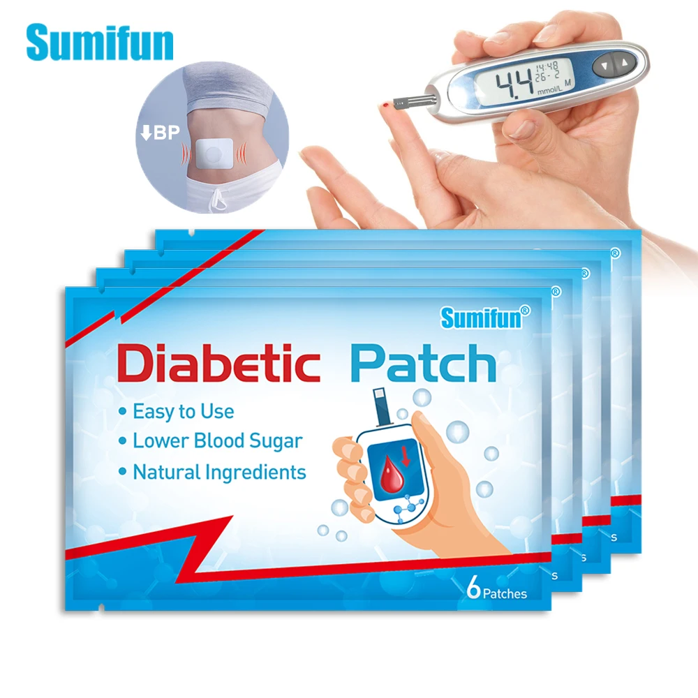 

Пластыри для пупка Sumifun для диабетиков, 12/24 шт.