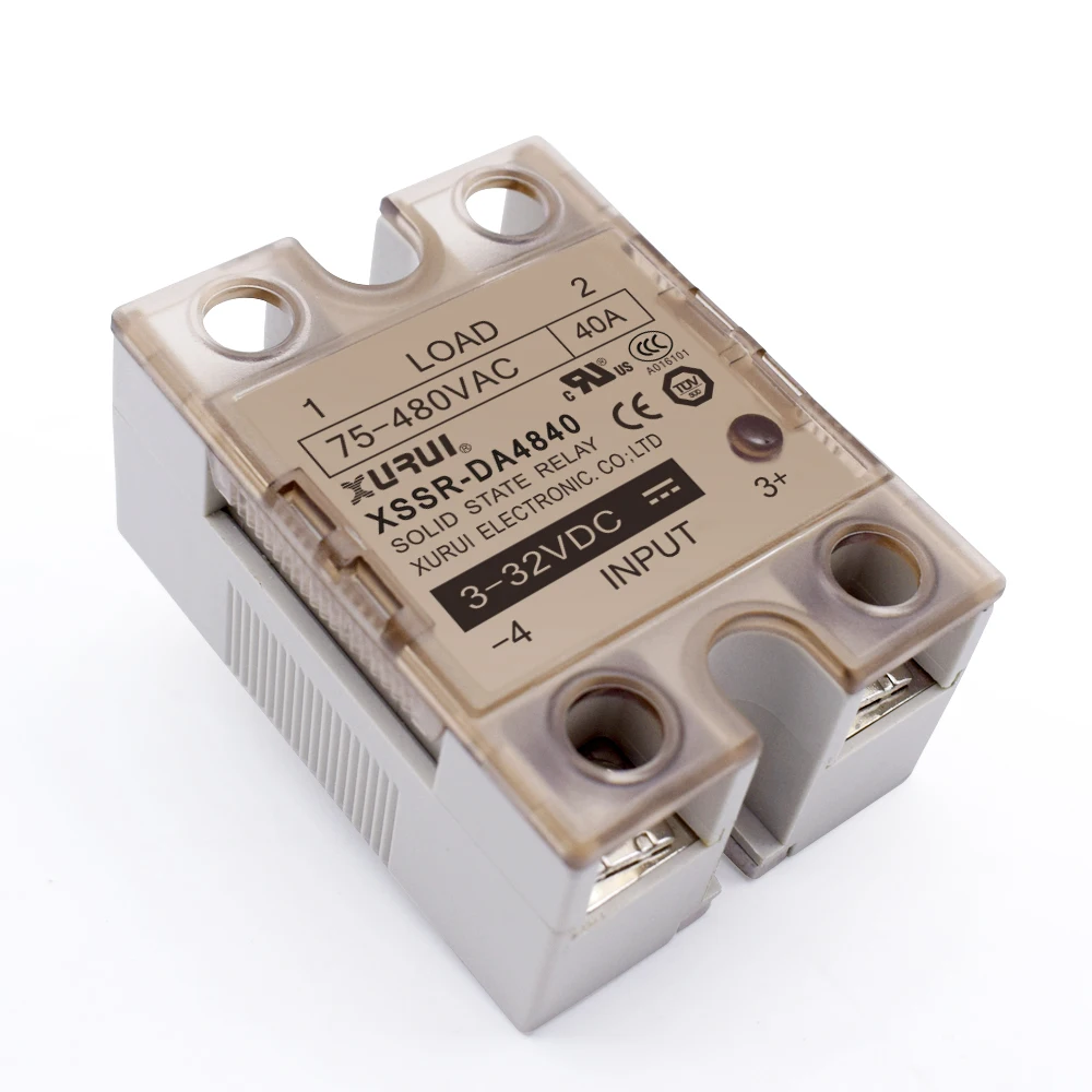 

Panel mount type ac solid state relay 40a 480v SSR40DA
