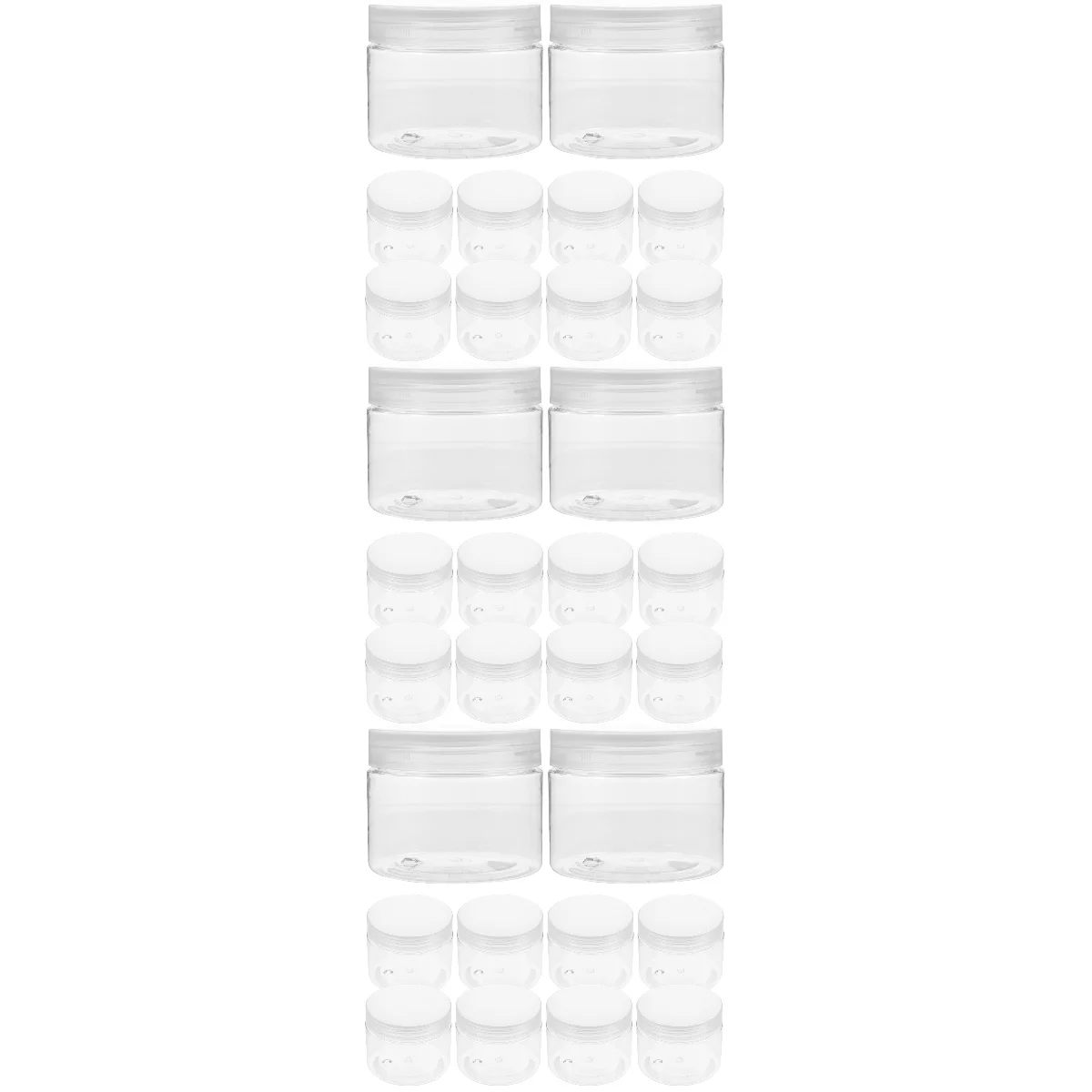 

30 Storage Jar Kitchen Storage Jar Clear Jar Practical Empty Container Box 200ml