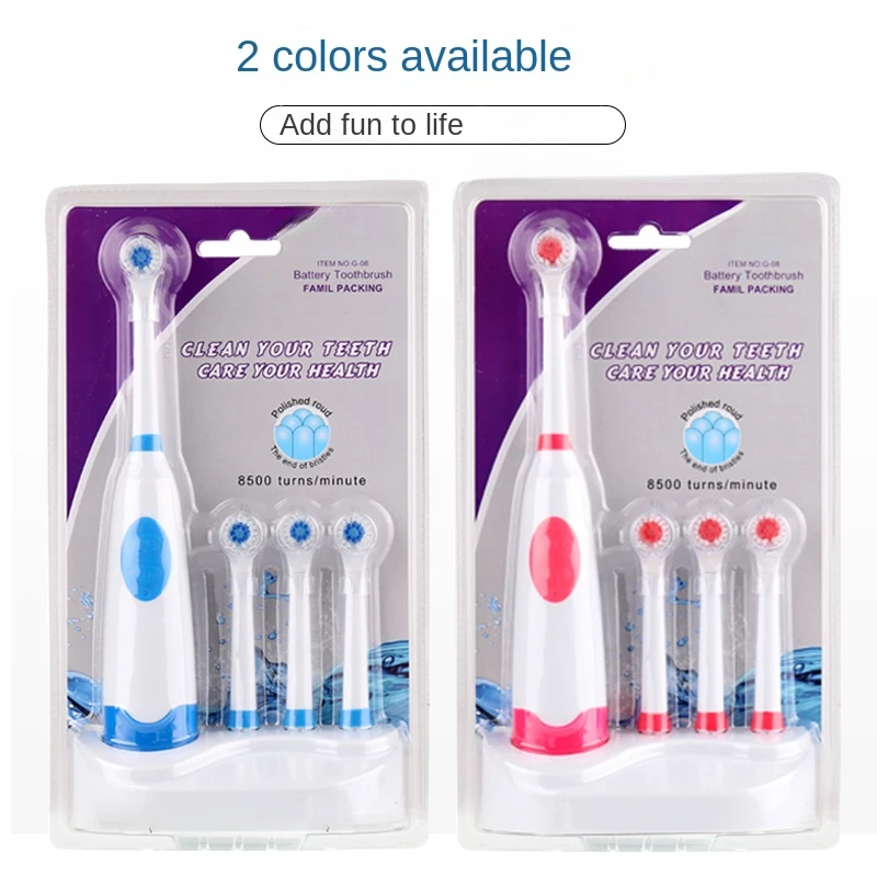 

Waterproof Rotating Household Electric Toothbrush for Washing, Whitening, and Protecting Teeth Automatic Toothbrush