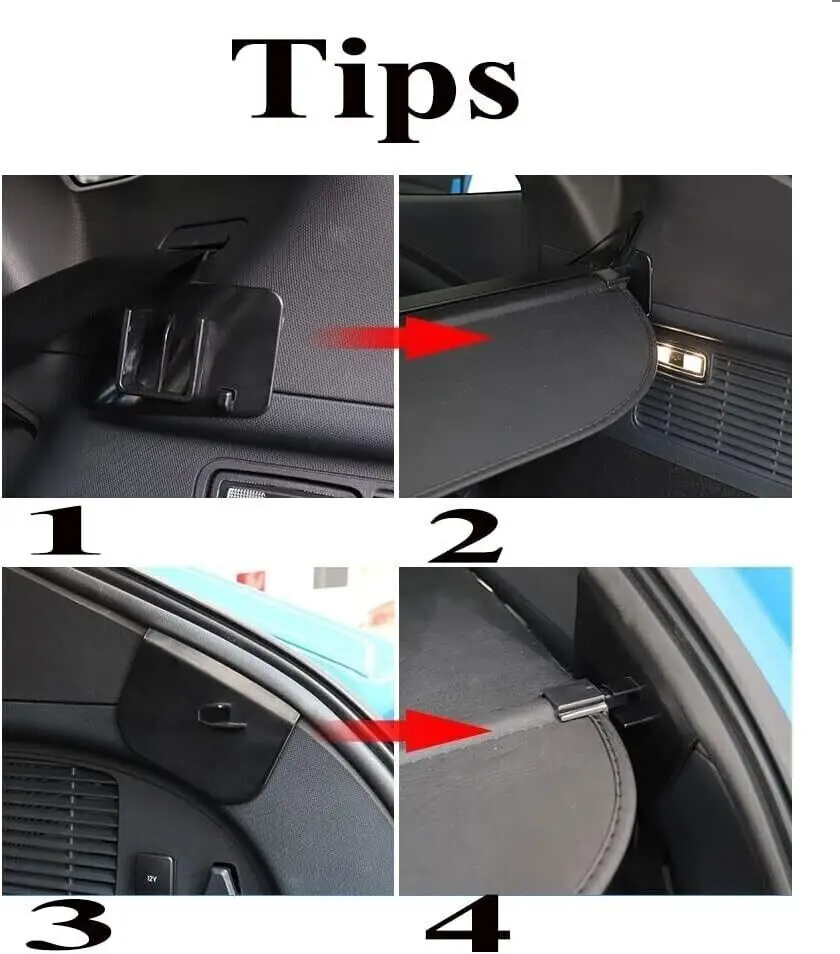 Выдвижной защитный чехол для багажника Ford Mustang Mach-E 2021-2023