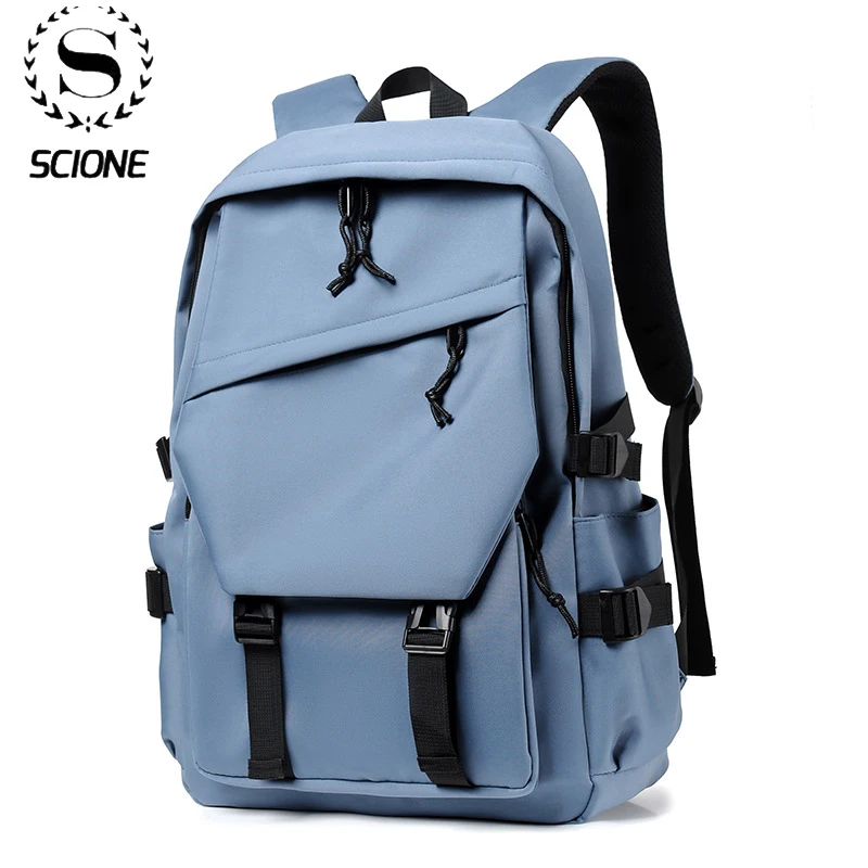 

SCIONE Повседневный дорожный рюкзак большой емкости, компьютерный рюкзак, модный простой школьный рюкзак K409