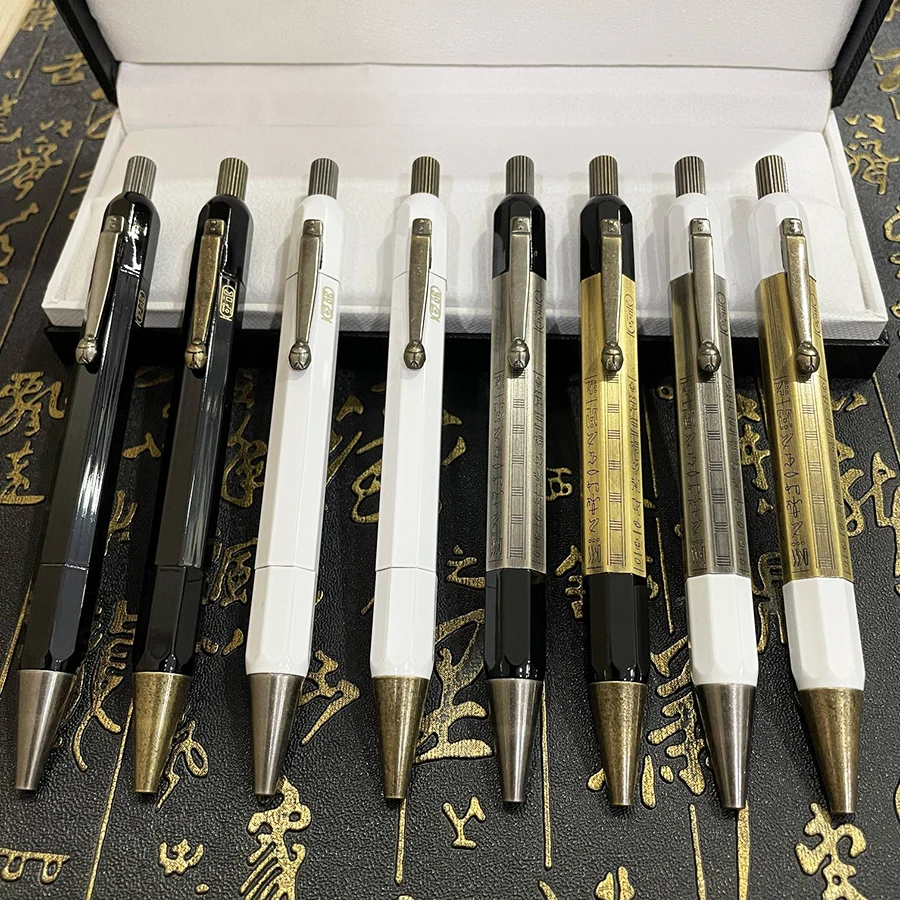 YAMALANG Luxury MB Pen Limited Edition Unique Egypt Style Letter Carving Rollerball Ballpoint Pens