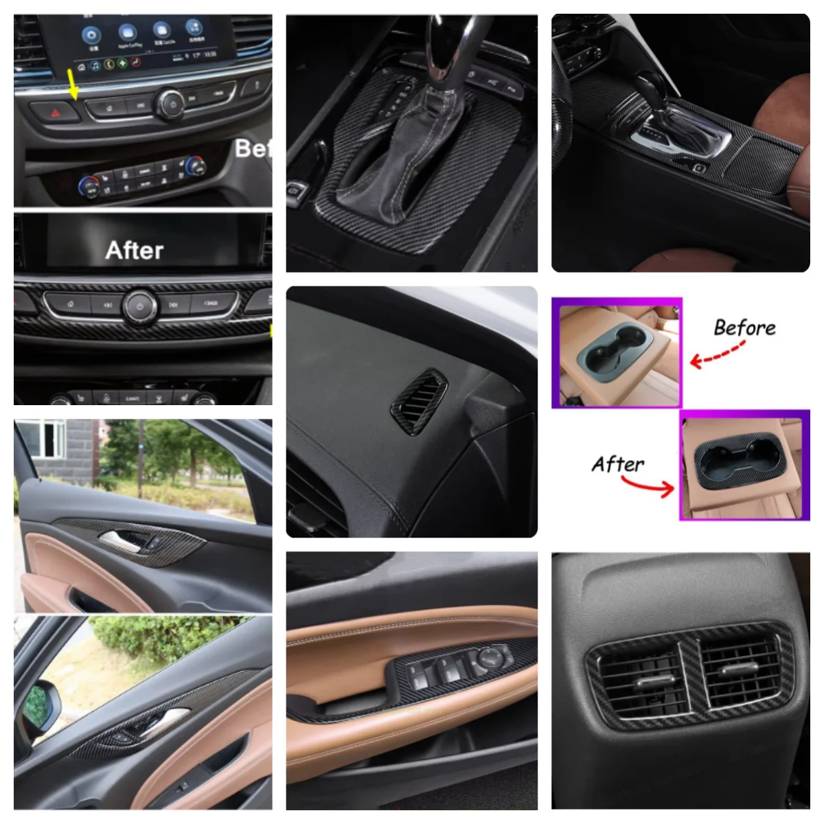 Для Buick Regal 2017-2020 переключатель кондиционера/выпуск/переключение/внутренняя