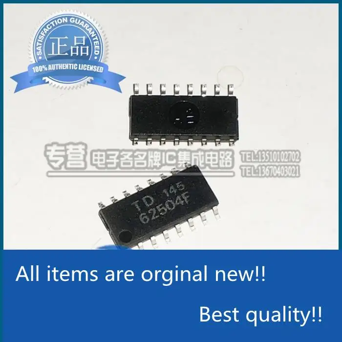 

10pcs orginal new TD62504F Silkscreen 62504F SMD SOP-16
