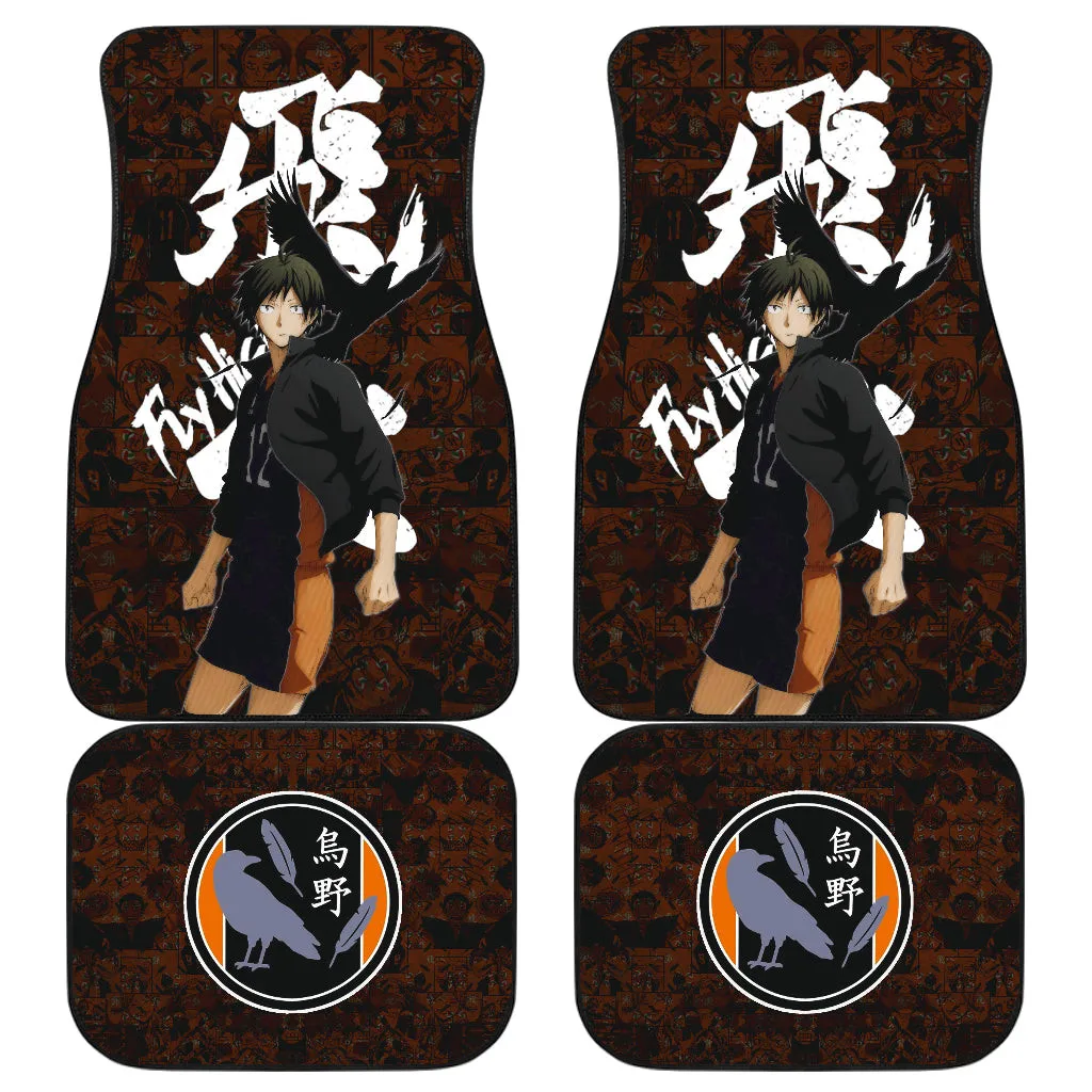 

Tadashi Yamaguchi Haikyuu Car Floor Mats Anime Car Accessories