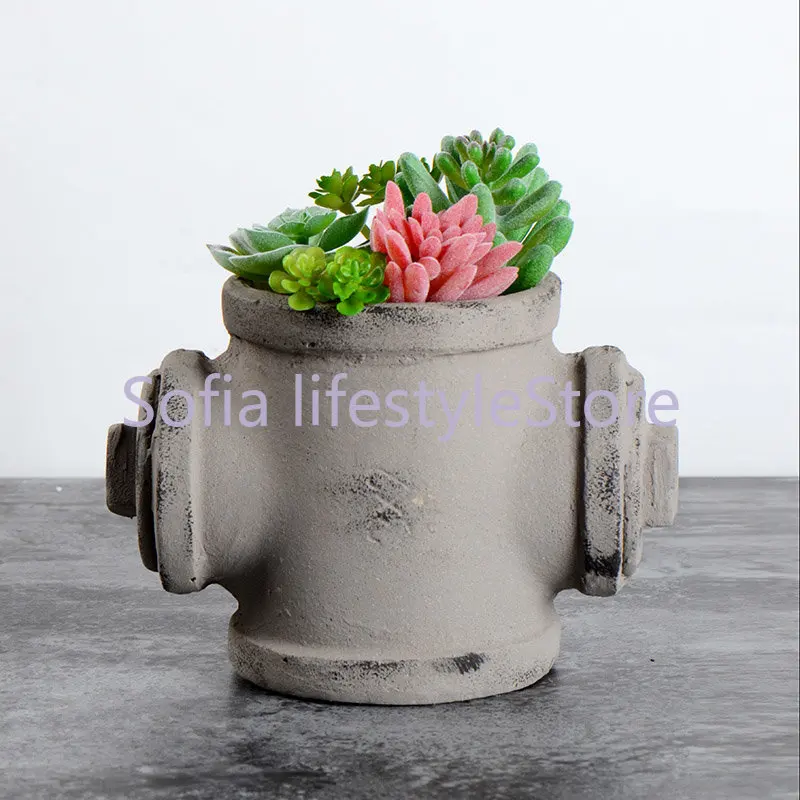 

Silicone Flower Pot Mold for Succulent Plants Concrete Planter Mould Handmade Craft Garden Decorating Tools