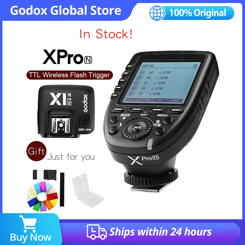 Беспроводной пульт дистанционного управления Godox Xpro-N i-TTL II 2 4G X с приемником X1R-N