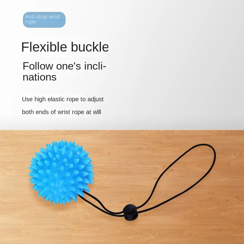 

Rope PVC Spiky Massage Ball Reflexology Stress Relief Roller Ball Sport Fitness Relief Plantar Fasciitis Reliever Exercise Ball