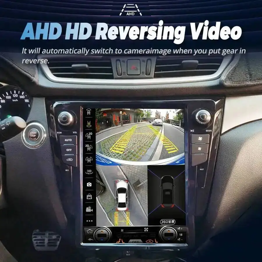 

Для Nissan X-Trail Xtrail X Trail T32 Qashqai J11 2012-2025 Navi 12,1 "DSP Carplay вертикальный экран Android 15 автомобильное радио стерео