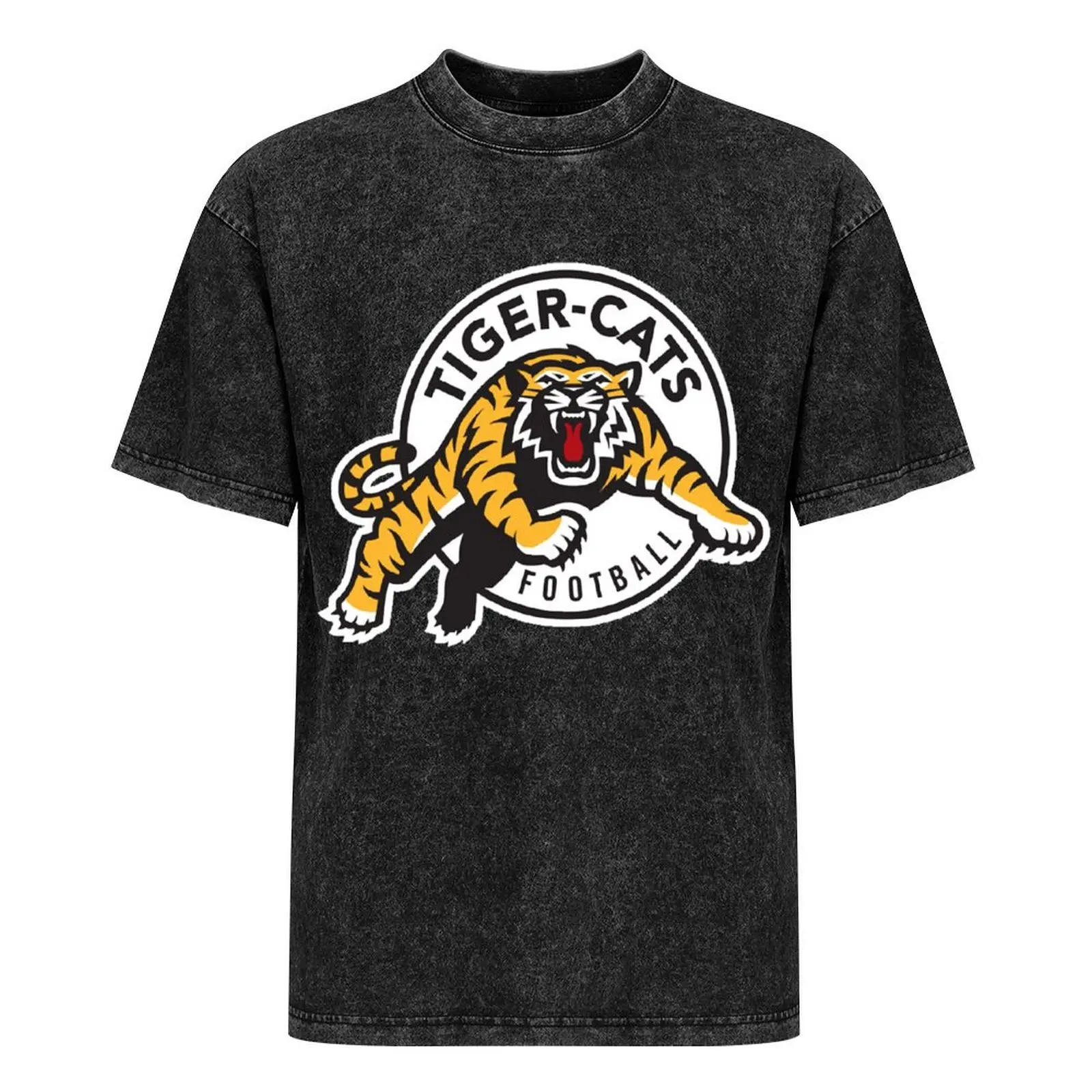 Футболка с логотипом Hamilton Tiger Cats Cfl летняя рубашка мужские футболки высокого