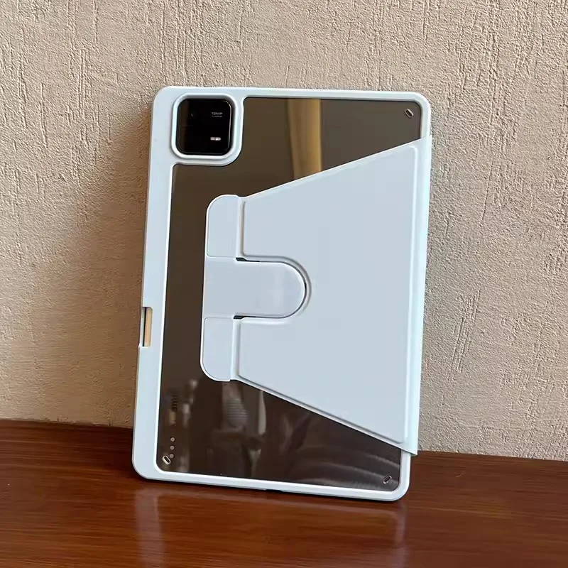 Вращающийся акриловый прозрачный чехол для планшета Xiaomi Pad 6S Pro 12 4 Pad5 6 Redmi SE 11