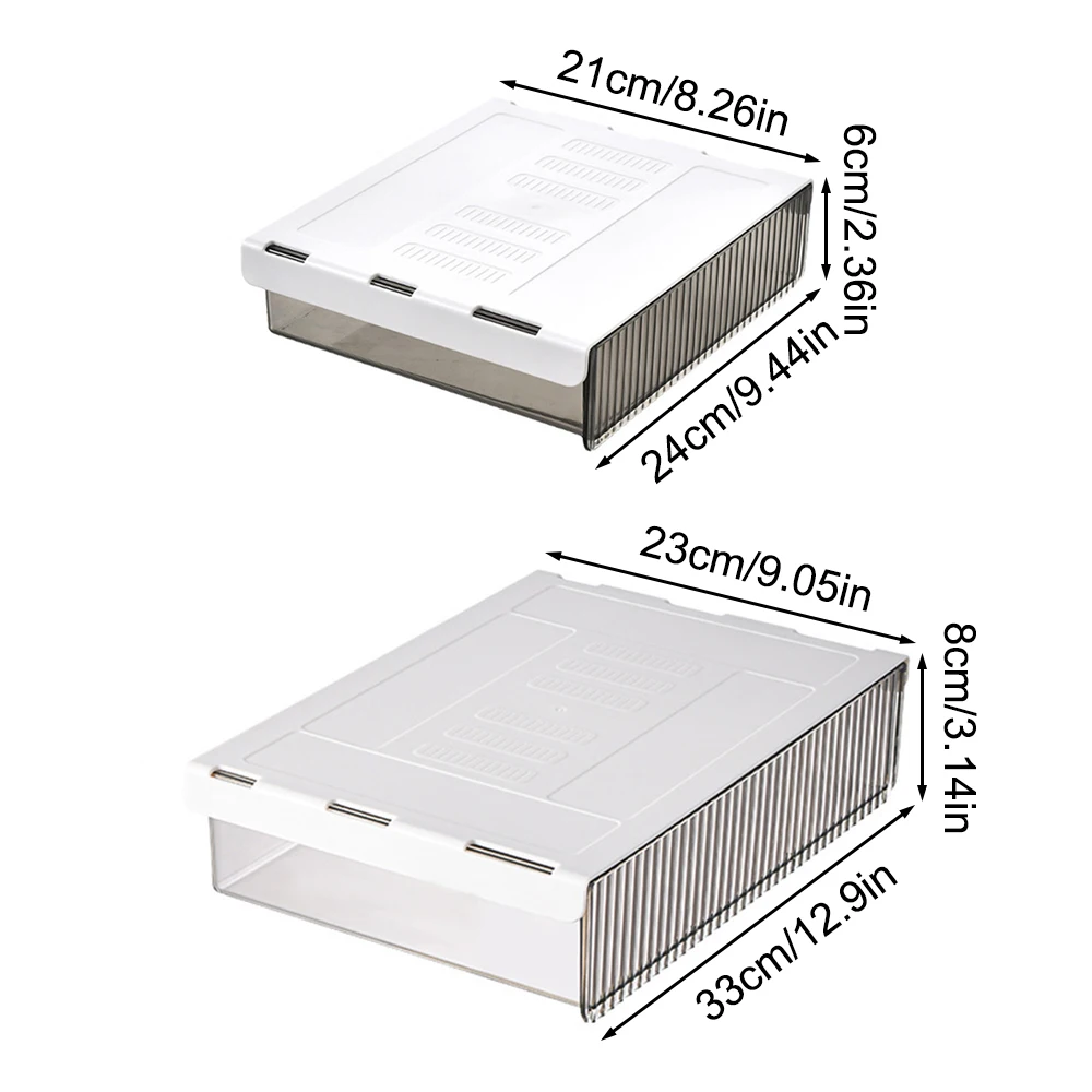 1 шт. офисный шкаф под столом ящик для хранения выдвижной самоклеящийся скрытые