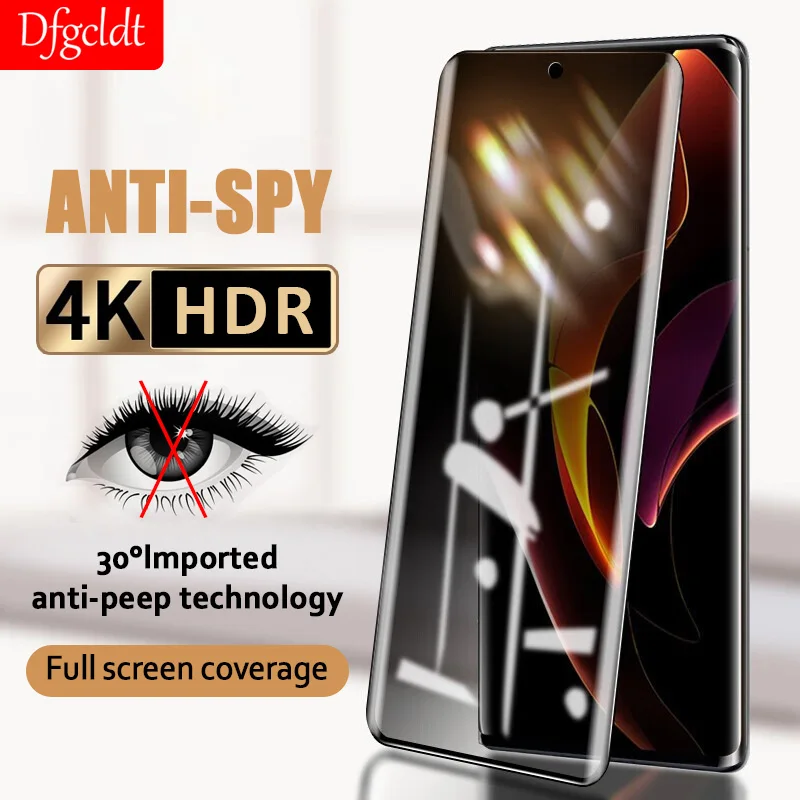 

Full Curved Privacy Screen Protector For Honor X9A X8A X7A X8 X7 X6 X5 70 60 50 Magic 5 4 Lite 3 Pro Anti Spy Tempered Glass