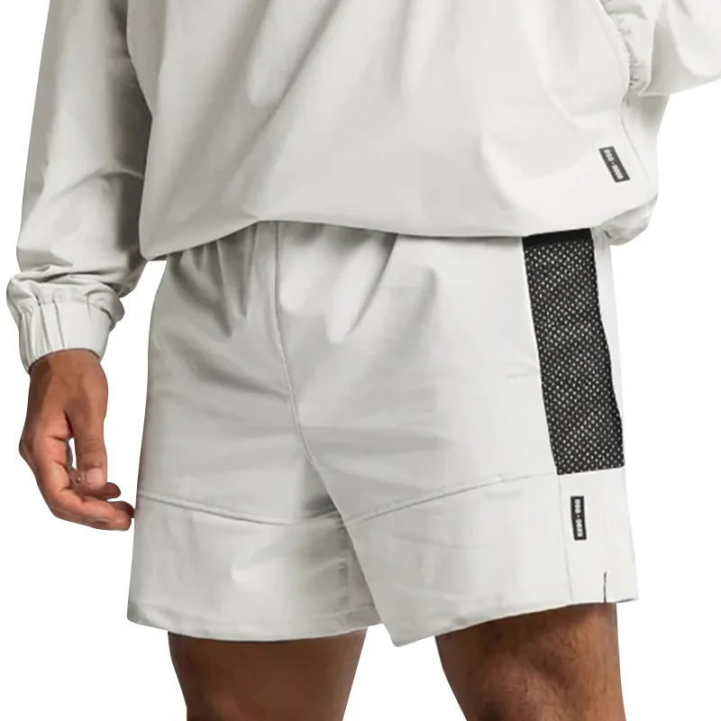 Summer New Men's Sports Shorts Waterproof Multi-bag Straight-tube Quick Dry Capris Men's Drawstring Shorts Baggy Pants Pants Men