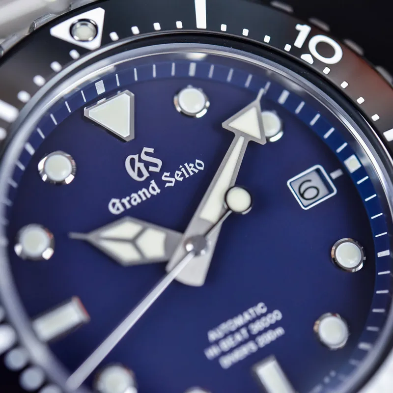 

2022 New fashion business three-pin GrandSeiko Crown Blue Lion Seiko Luxury steel band leisure quartz sports watch
