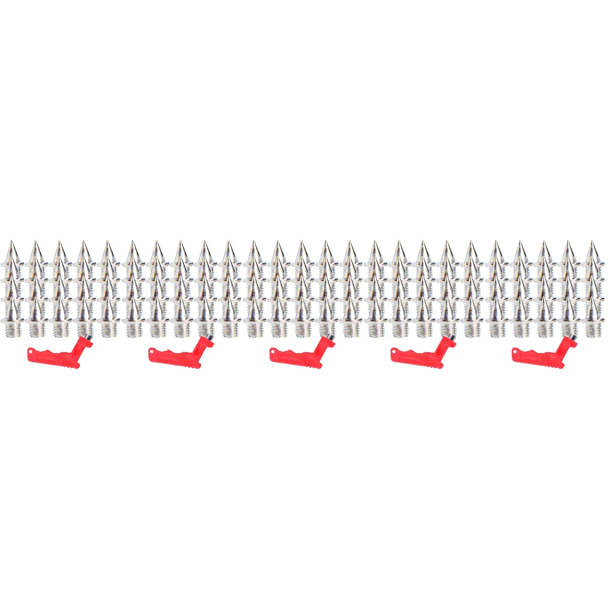 

5 Sets of Hard Steel Track and Field Shoes Nails Anti-slip Shoes Nails for Sports