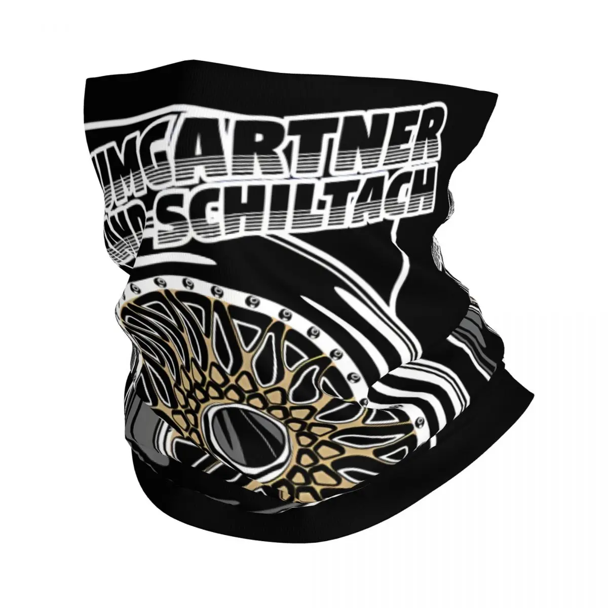 Автомобильное колесо BBS RS Золотая Бандана шейный чехол для мотоцикла клуба Шарф