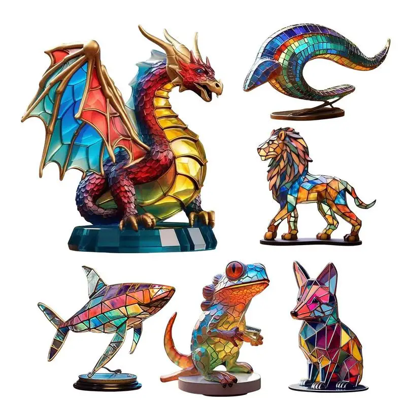 

Woodland Ornaments Animal Nursery Decor Animal Figurines Strong Structure Lively Atmosphere and Cute Animal Design Ideal