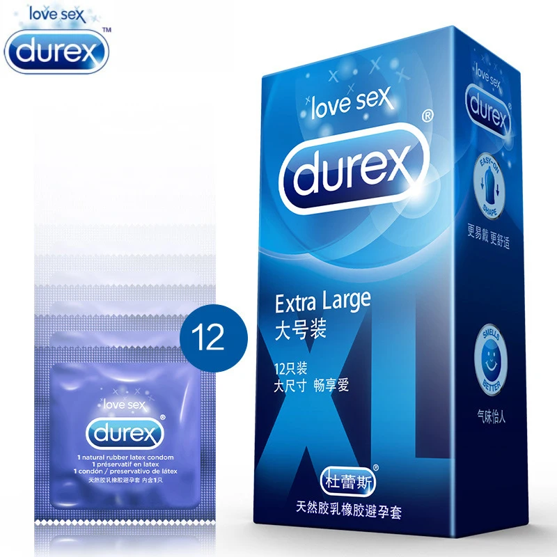 Презервативы Durex XL большого размера 56 мм 12 шт. | Красота и здоровье