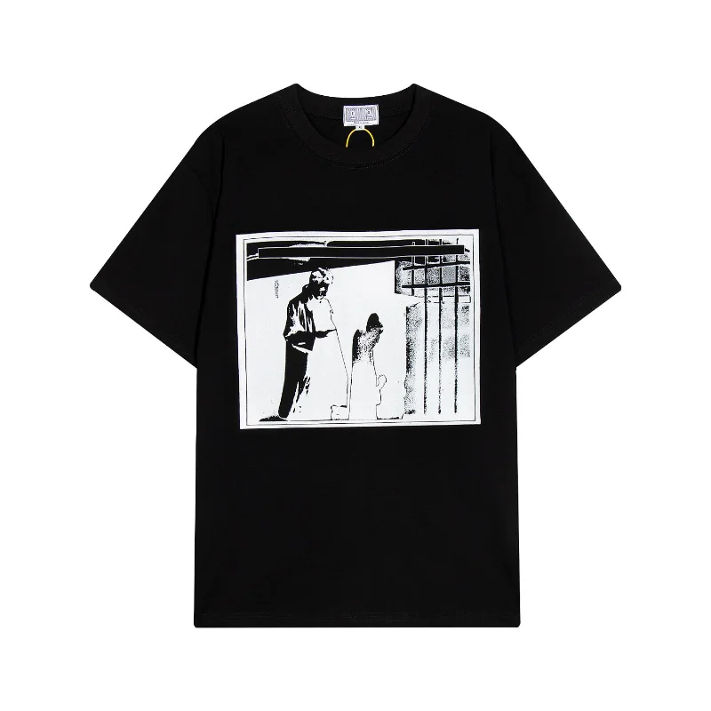 

Cav empt High Quality 1:1 Garbage Can Printing Cavempt T Shirt Men Women EU Size Cotton Cavempt Top Tee gym