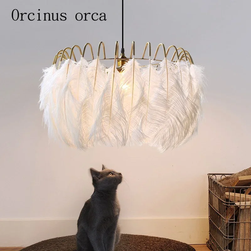 Скандинавский современный простой художественный подвесной светильник с