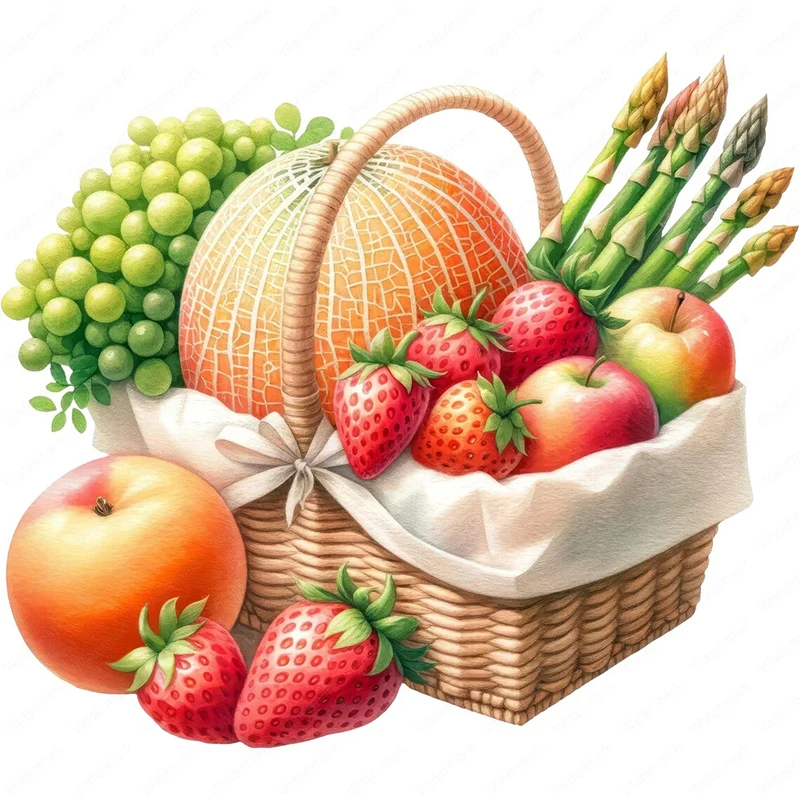 

Съемная наклейка на стену "Свежие овощи"