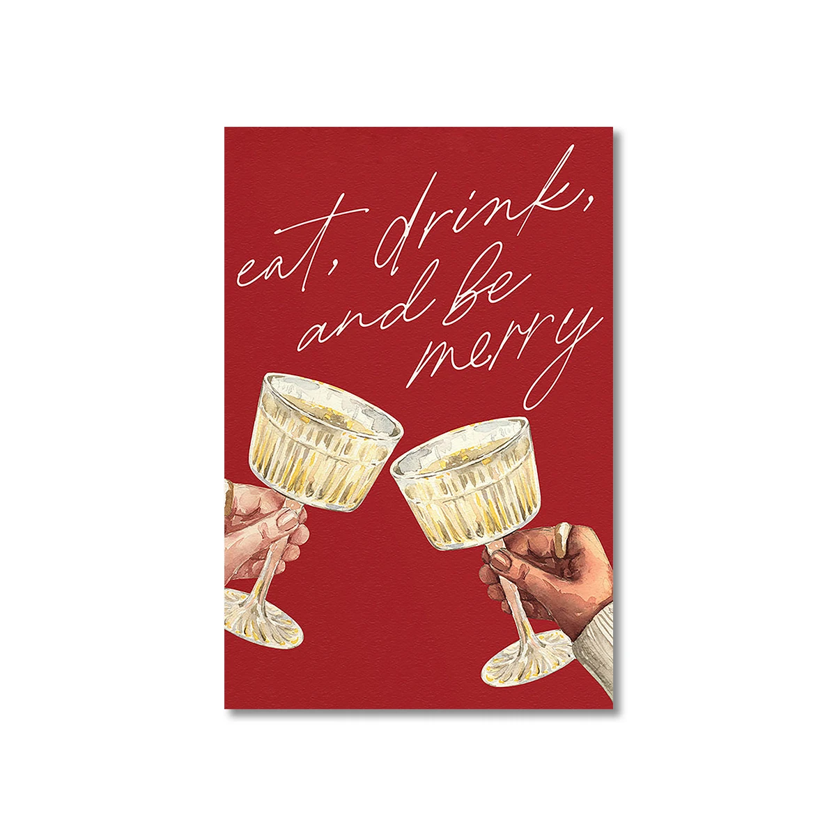 Художественный постер yiqing Ретро Рождественская елка