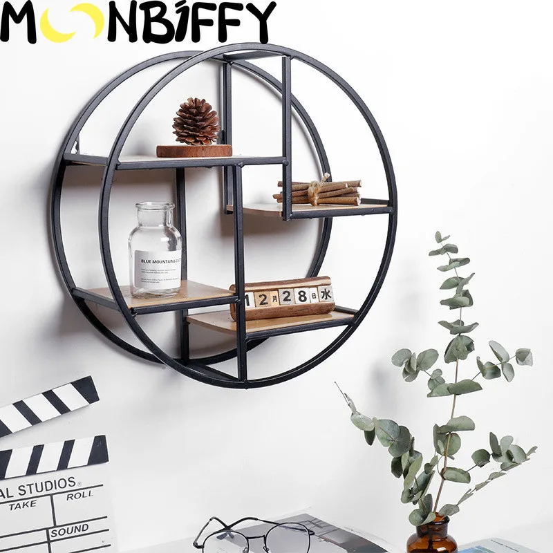 

Ferro Nordic Home Wall Holder Ins Decorazione Griglia Decor Photo Frame Cartolina Fai Da Te Wall Art Display Rack Rack Organizer