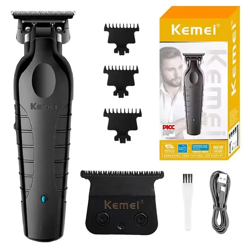 Триммер для волос Kemei с нулевым лезвием