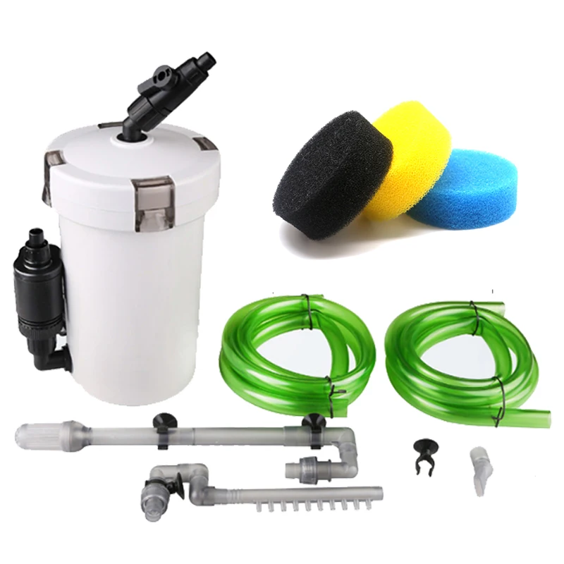 SUNSUN 6W Aquarium Canister Filter Table Top Fish Tank Exter