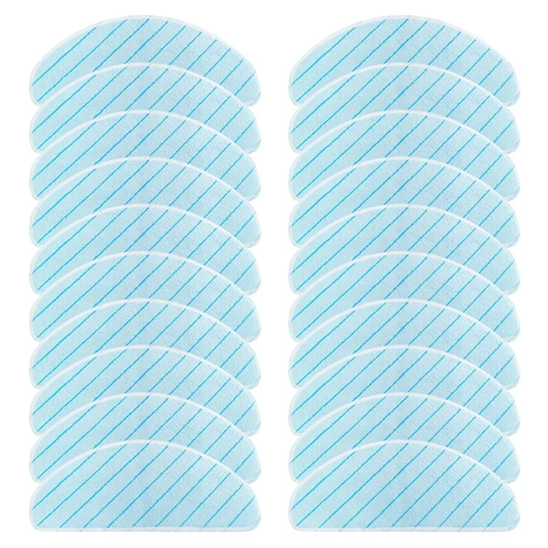 Washable Mop Pads For ECOVACS DEEBOT OZMO T9 T9 Max T9 AIVI T8 Vacuum Cleaner Microfiber Mopping Cloth Rags