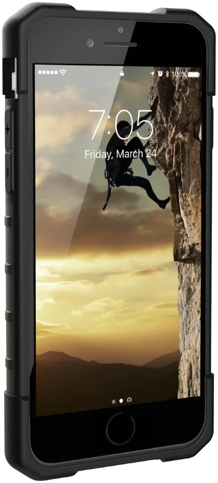 Чехол Urban Armor Gear (UAG) Pathfinder SE Camo Series для iPhone 2020/8/7 цвет Темно-серый камуфляж (Midnight Camo) |