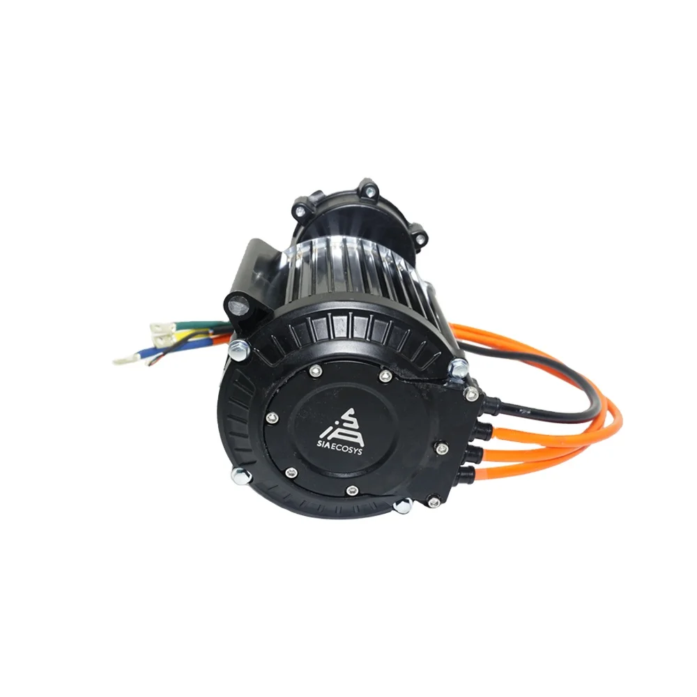 Фото Горячая новинка: Электродвигатель SIAECOSYS QS 120 2000W 60H V3 PMSM 120 с трехфазным редуктором, среднеприводной. №2