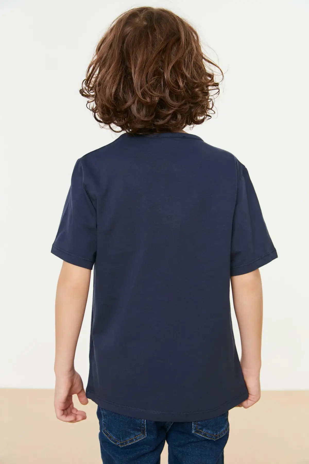 

Printed Male Child Knitted T-Shirt TKDSS22TS0511